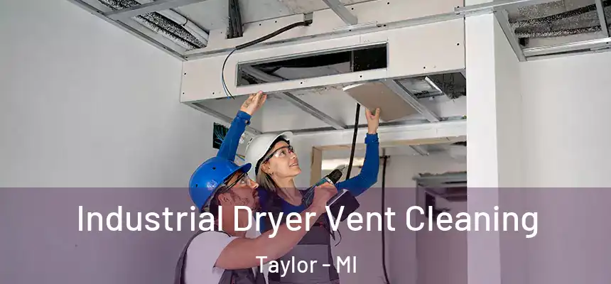 Industrial Dryer Vent Cleaning Taylor - MI