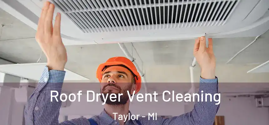 Roof Dryer Vent Cleaning Taylor - MI